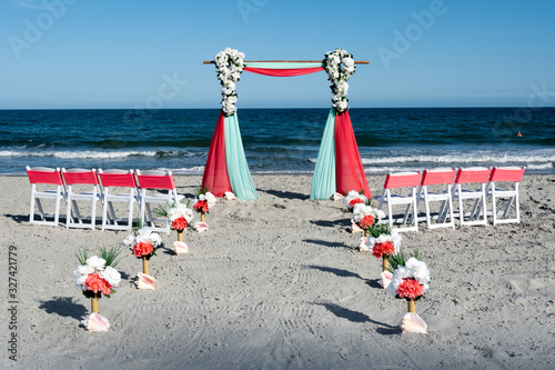 Beach Wedding Cermeony Decoration