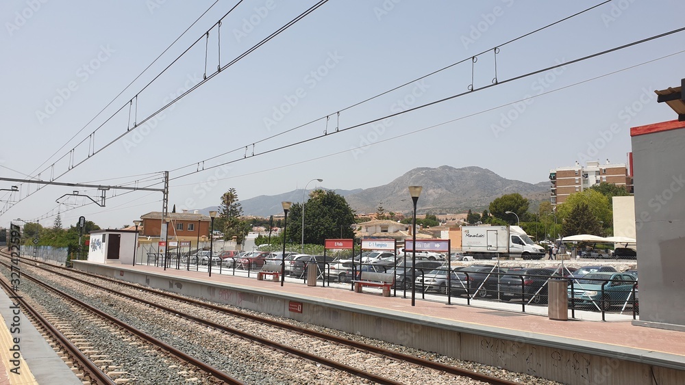 train in the station