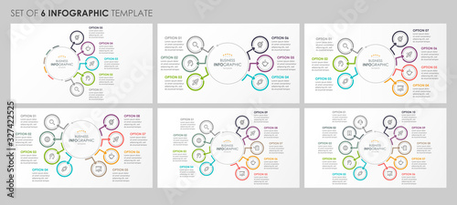 Vector infographic template
