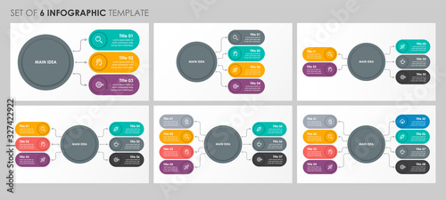 Vector infographic template