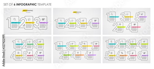 Vector infographic template
