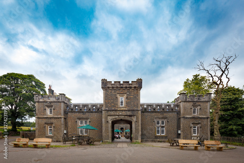 Mugdock Castle Visitors centre in Mugdock Country Park, Milngavie, Mugdock, Glassgow, Scotland, UK