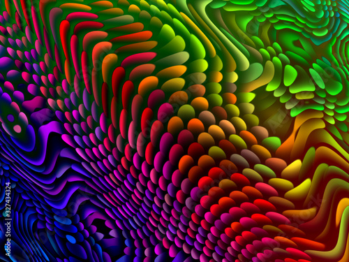 Abstract background advertising multicolored gradient, dynamic Illustration spectrum pattern