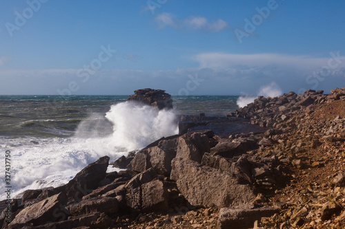 Pulpit Rock in Dorset photo