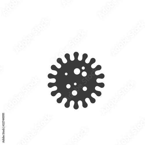 virus and bacteria icon vector illustration design