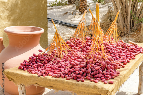 Dates at Zighy Bay in Musandam, Oman.