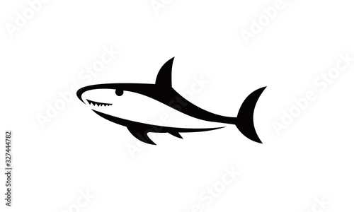 shark vector logo