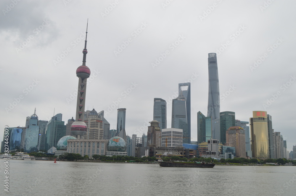 Fototapeta premium shanghai skyline