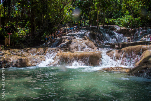 Dunn's Waterfalls in Jamaica  photo