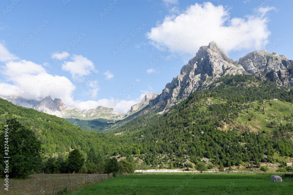 Montagne à Valbona, Alpes albanaises