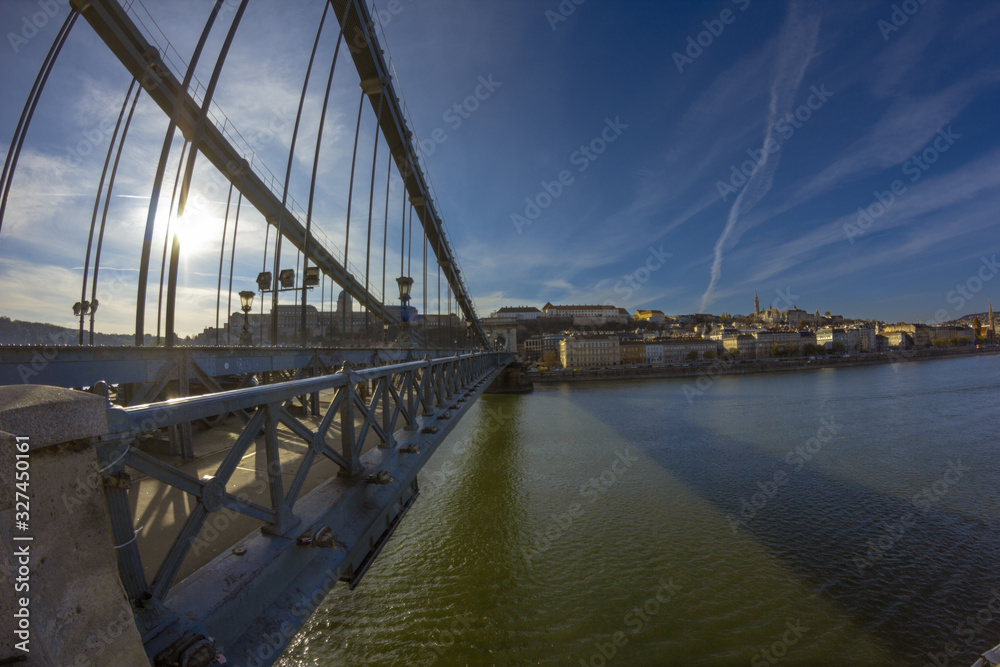 Bridge over the Danubian River
