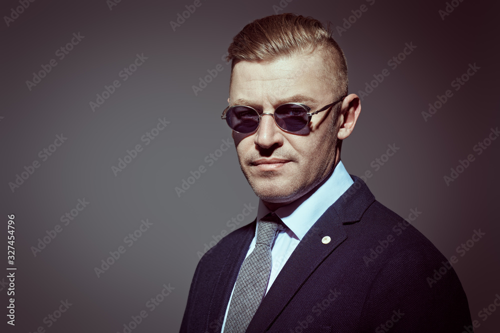 elegant business man elegant business man