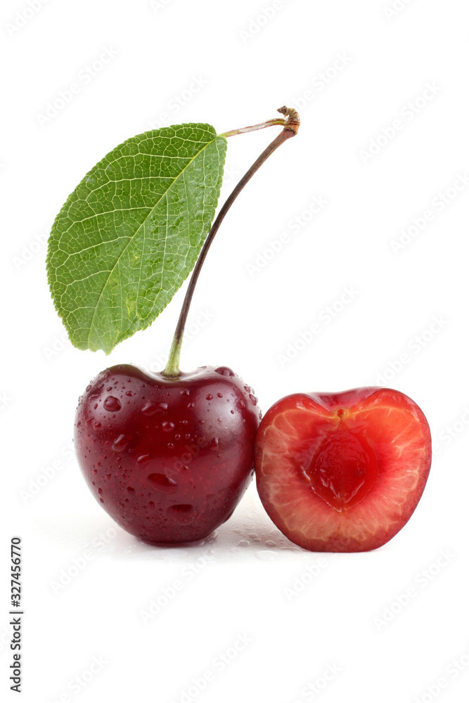 Cherry with a half