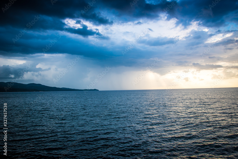 Tropical Island Sunset Tropical Island Sunset