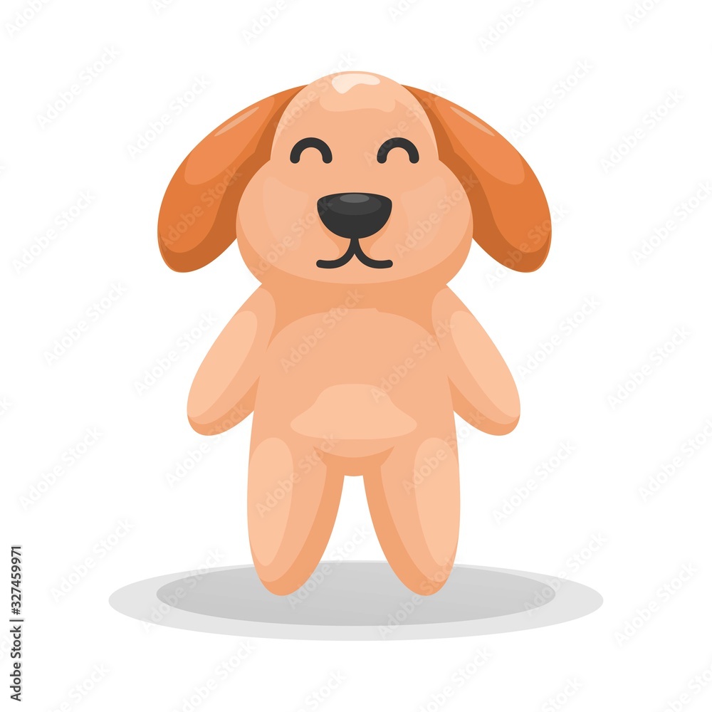 cute dog cartoon design vector cute dog cartoon design vector