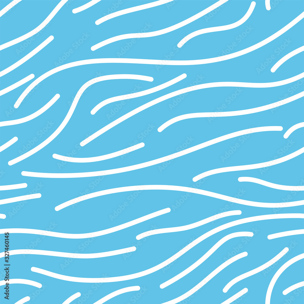 Obraz premium White Hand painted simple line pattern variation