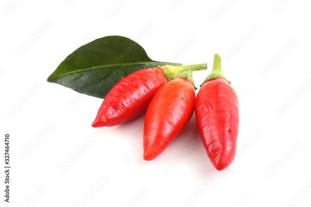 Three red peppers Three red peppers