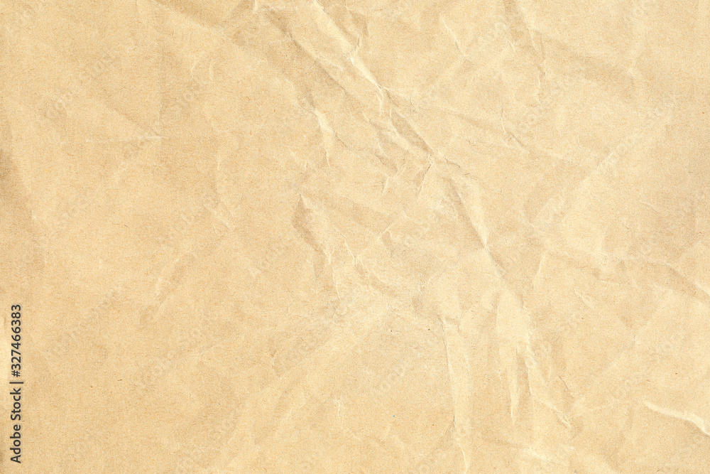 Crumpled brown paper background texture Crumpled brown paper background texture