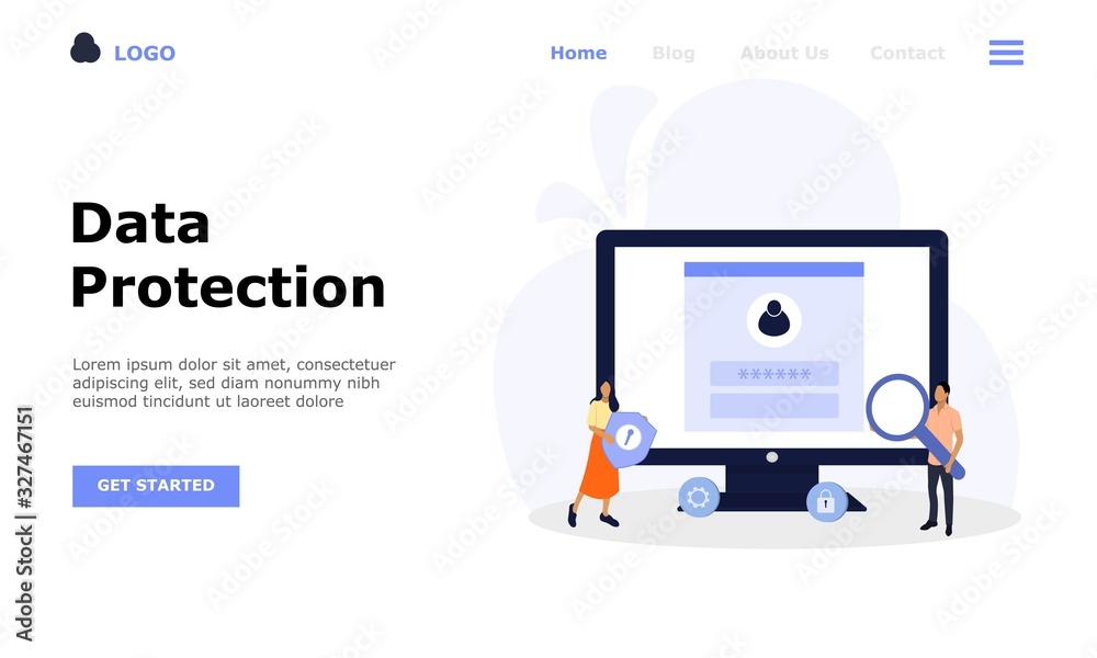 Data Protection Vector Illustration Concept, Suitable for web landing page, ui, mobile app, editorial design, flyer, banner, and other related occasion Data Protection Vector Illustration Concept, Suitable for web landing page, ui, mobile app, editorial design, flyer, banner, and other related occasion