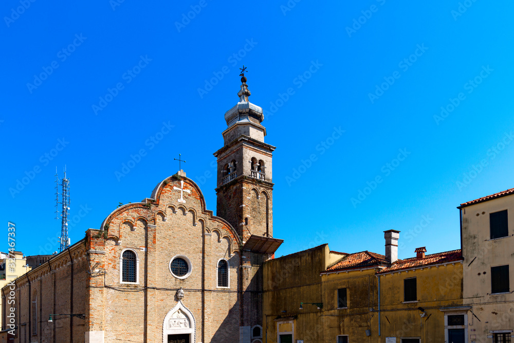 Obraz premium View of the old architecture of Venice, Italy