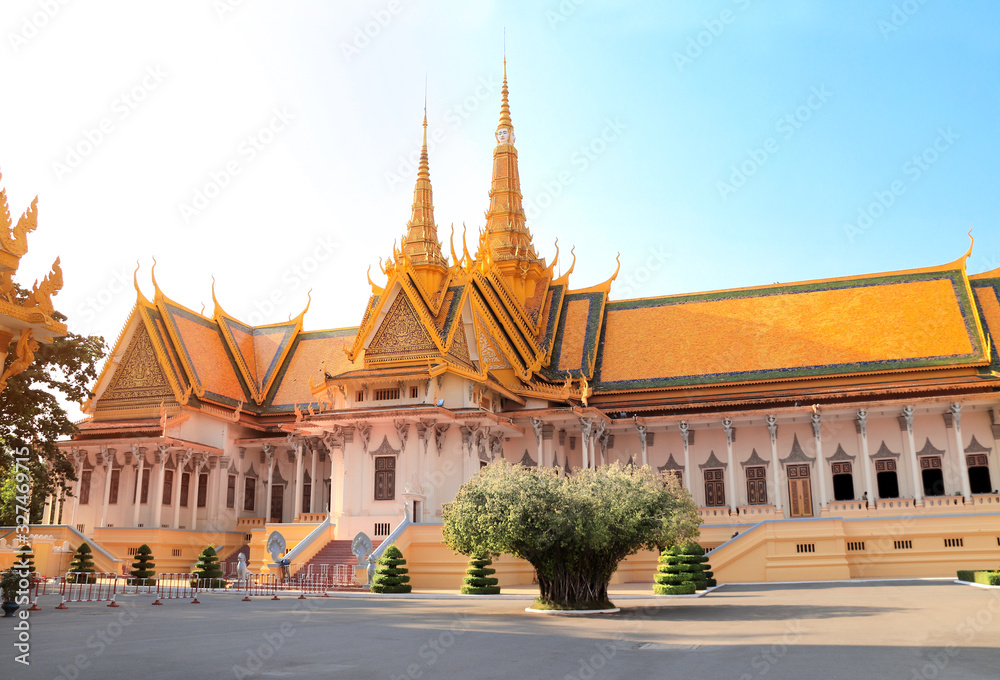 Temple of Emerald Buddha, Royal Palace, Phnom Penh, Cambodia Temple of Emerald Buddha, Royal Palace, Phnom Penh, Cambodia