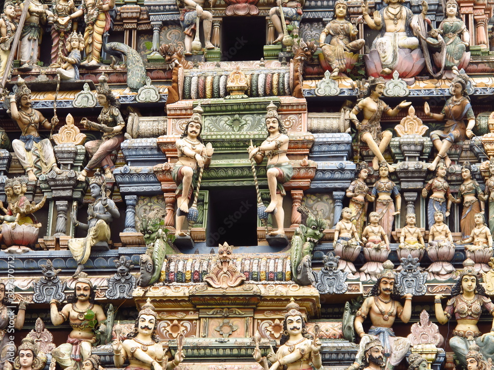 The ancient Hindu temple, Colombo, Sri Lanka