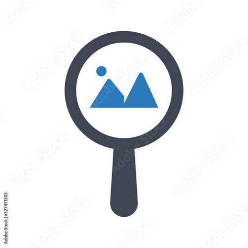 Search photo icon