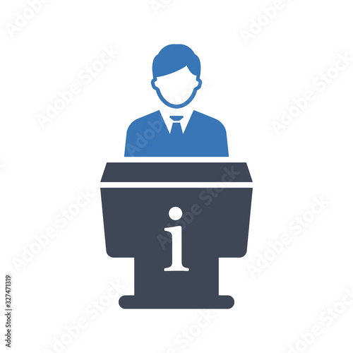 Information desk icon