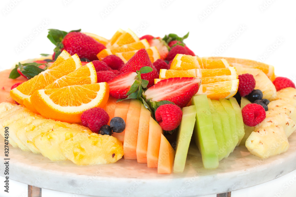 Mixed sale fruit platter