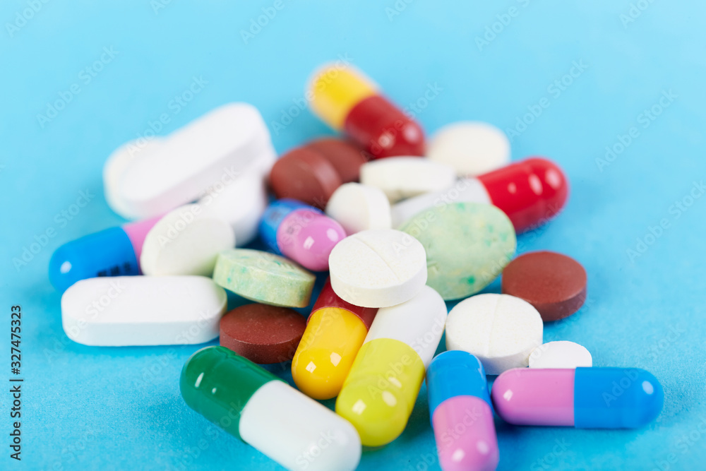 A bunch of capsules A bunch of capsules