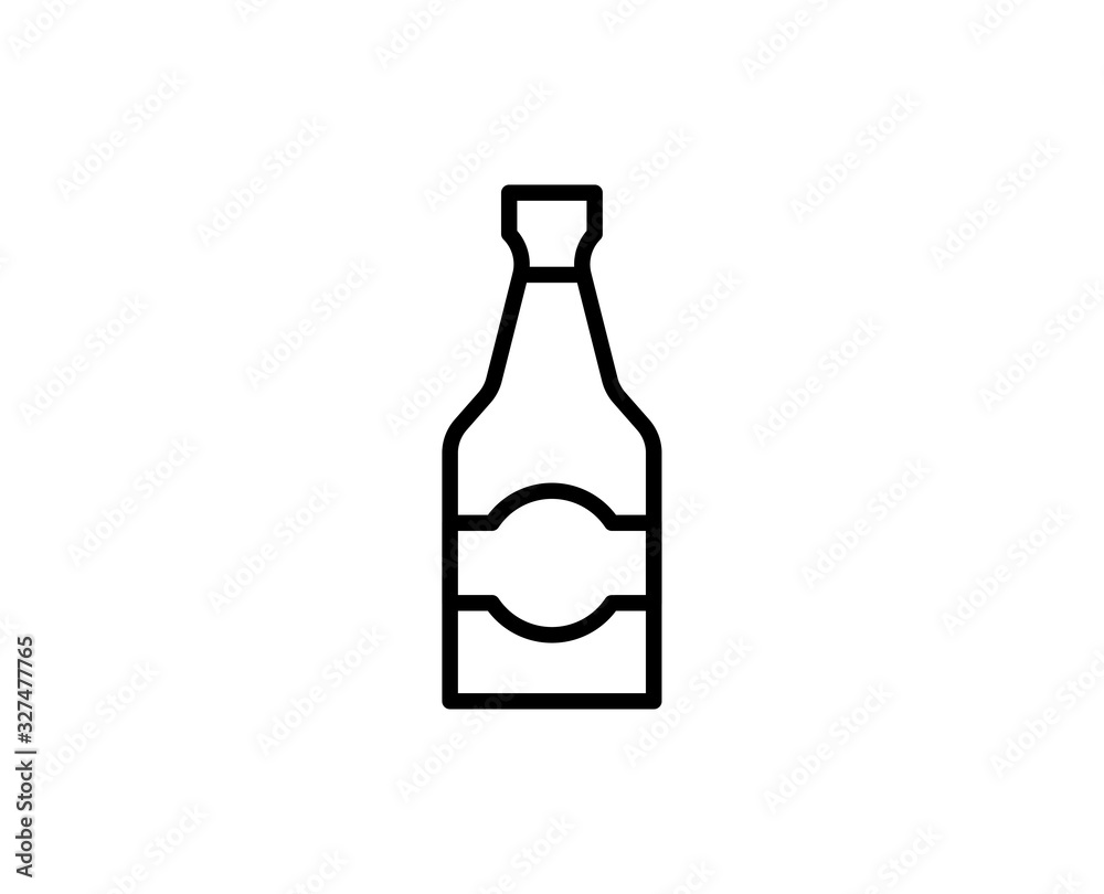 Alcohol line icon Alcohol line icon
