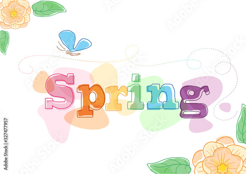 Spring Themed Seasonal Grap...