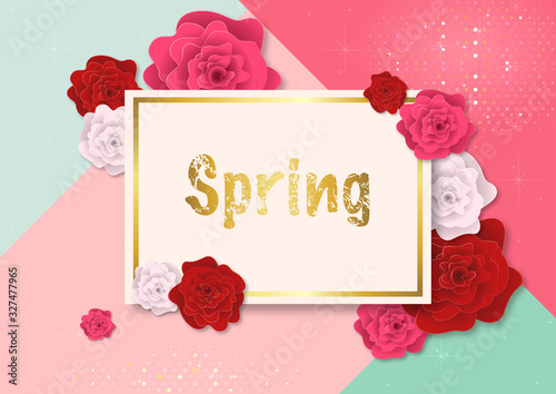 Spring Background with Beau...