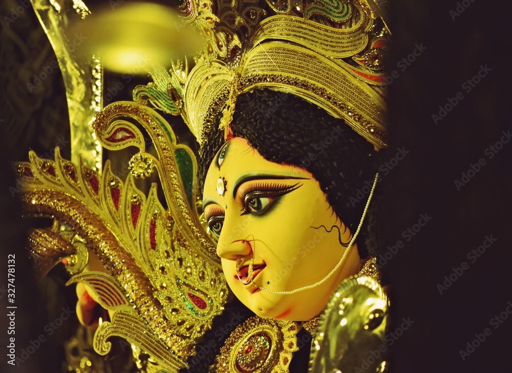 India's biggest festival Durga Puja was held at Kolkata in West Bengal in the month of October,2019.