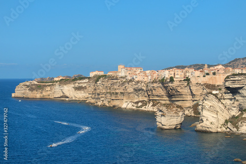 Bonifacio at island Corsica