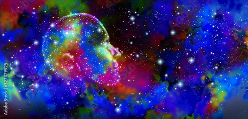 Canvas Print Human Consciousness