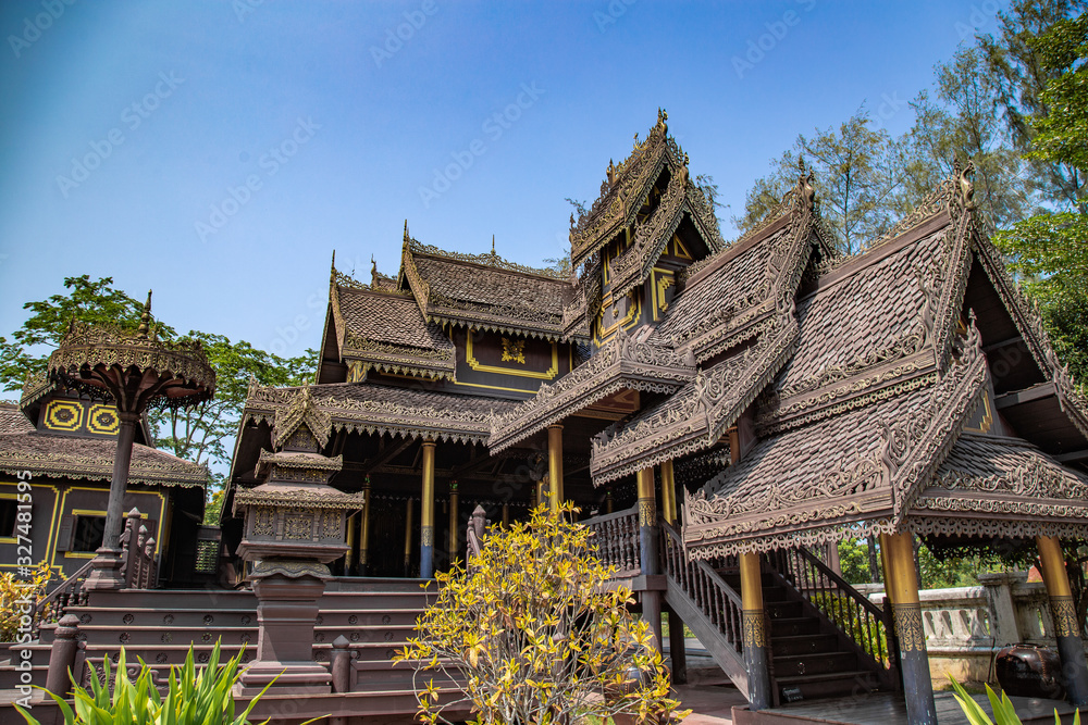 Ancient City temples, Muang Boran in Bangkok Thailand Ancient City temples, Muang Boran in Bangkok Thailand