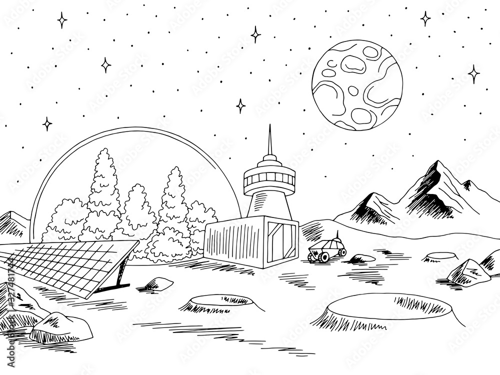 Easy Step-by-Step Guide to Space Drawing for Beginners