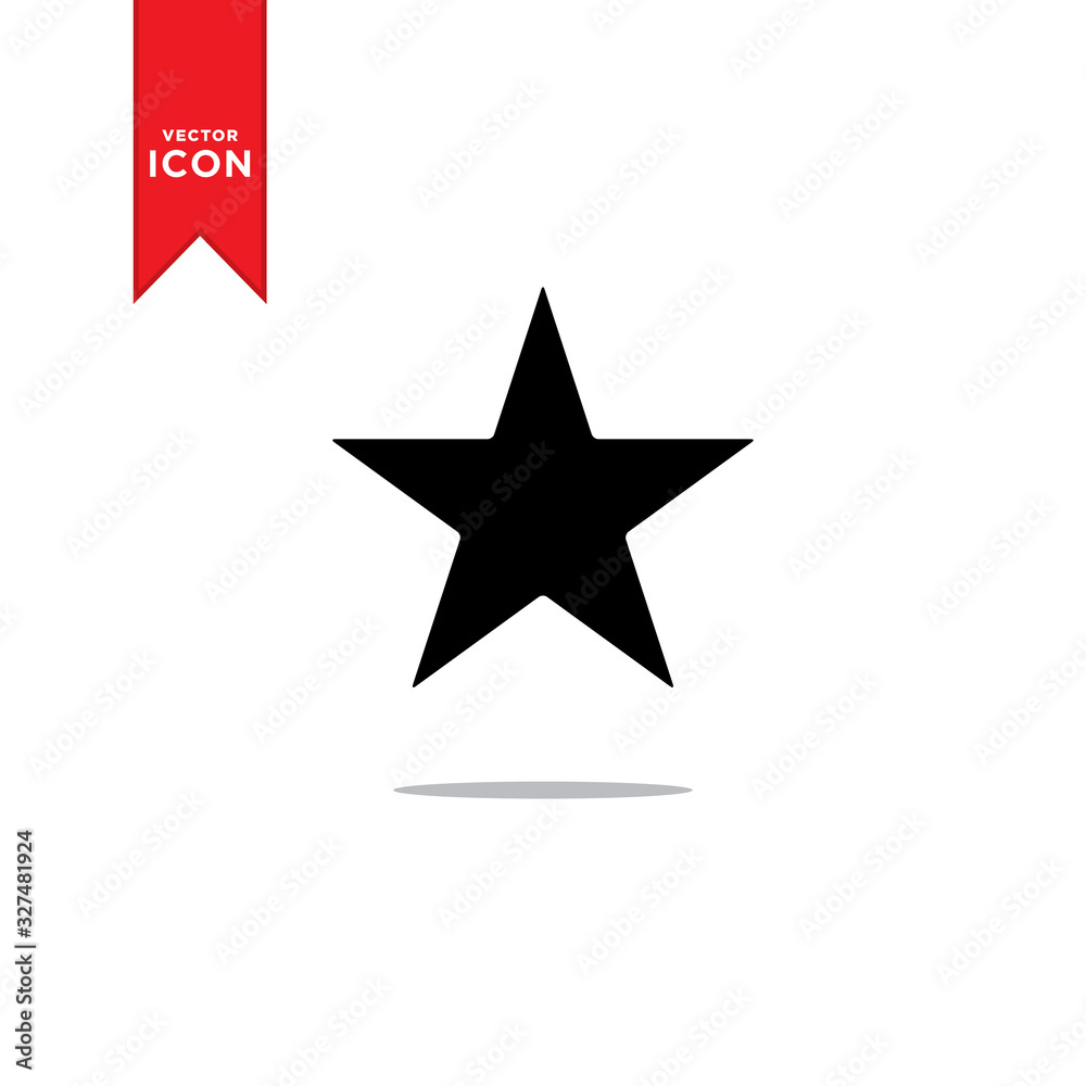 Star icon vector. Trendy flat design style on trendy icon. Star icon vector. Trendy flat design style on trendy icon.