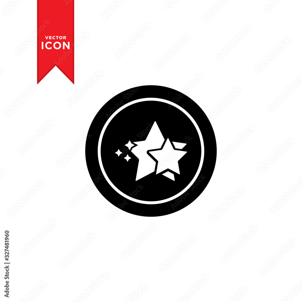 Star icon vector. Trendy flat design style on trendy icon. Star icon vector. Trendy flat design style on trendy icon.