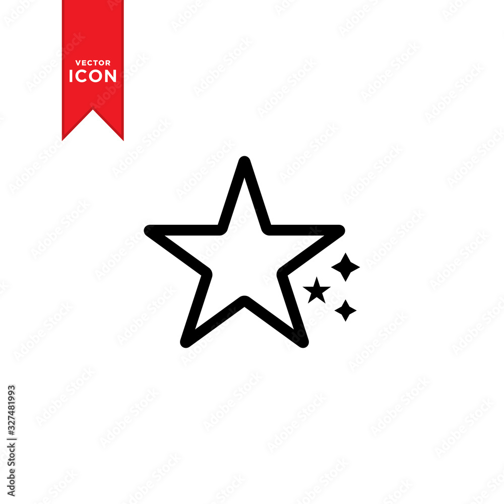 Star icon vector. Trendy flat design style on trendy icon. Star icon vector. Trendy flat design style on trendy icon.