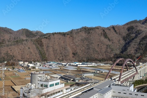 リニア中央新幹線実験線（山梨県都留市） photo