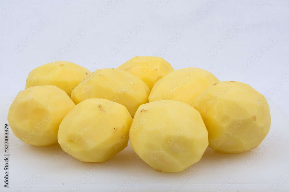 Fresh Scaled Potatoes