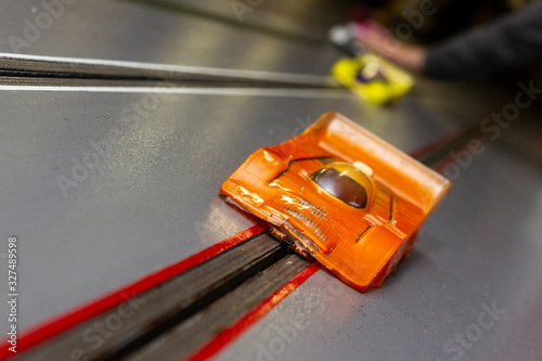 Slot car racing