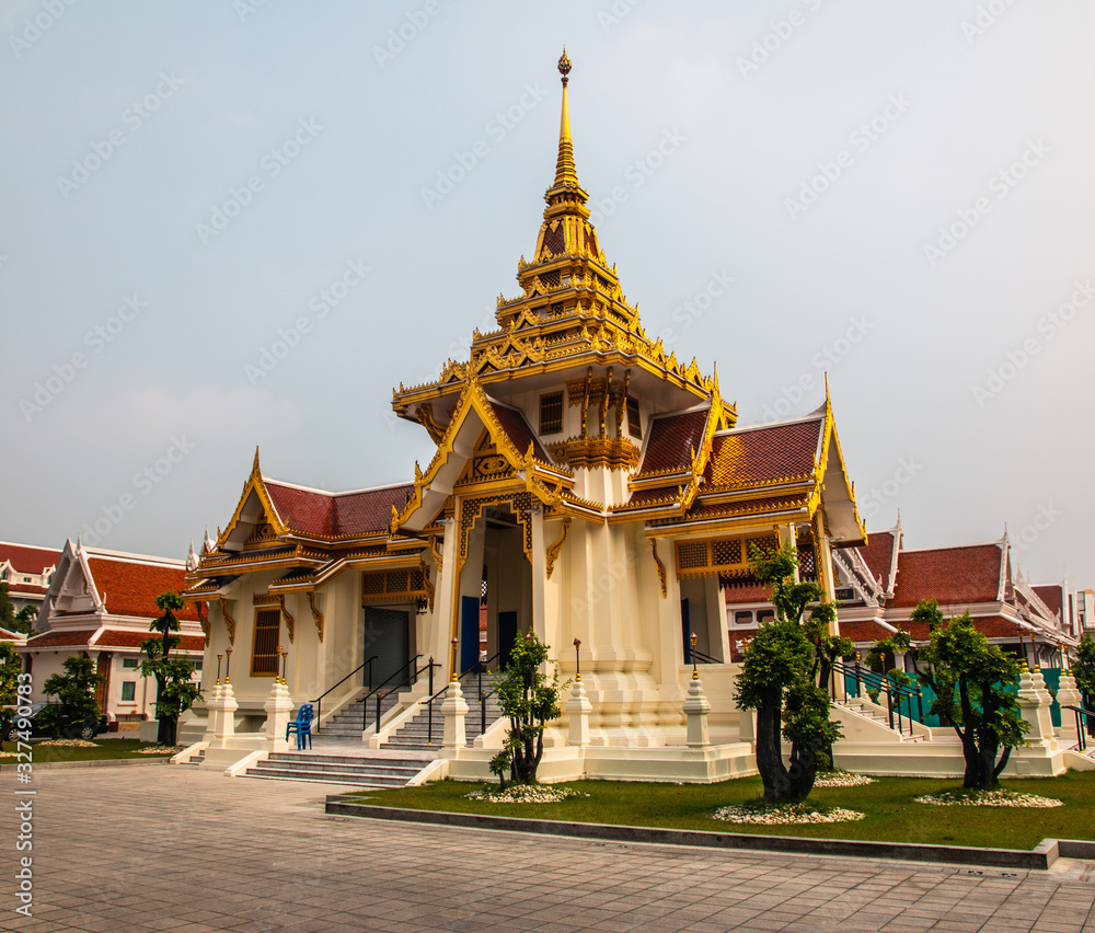 Wat Thep Sirin Thrawata, a buddhist temple of Bangkok, Thailand