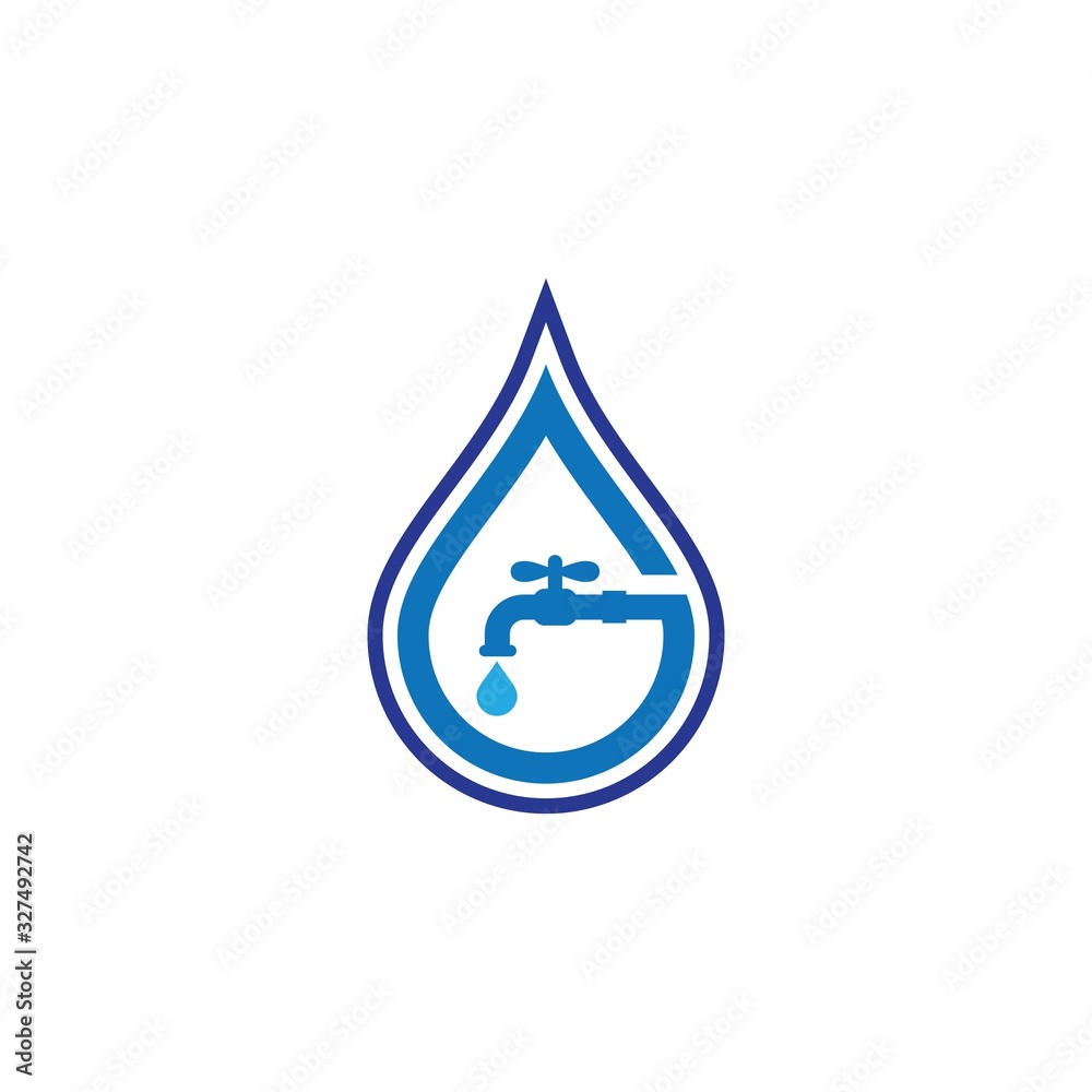 Plumbing icon logo Plumbing icon logo