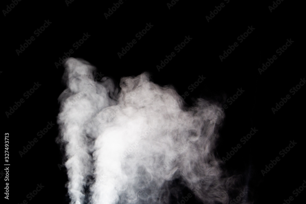 white smoke on a black background white smoke on a black background