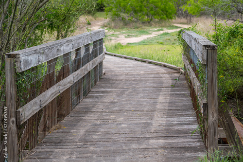 A well maintained recreational grounds in Estero Llano Grande State Park, Texas