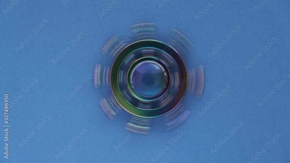 fast wheel rotation on a blue background fast wheel rotation on a blue background