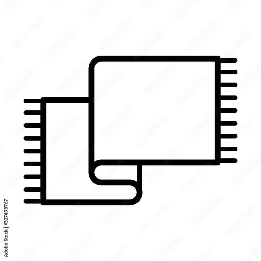 blanket icon vector template blanket icon vector template